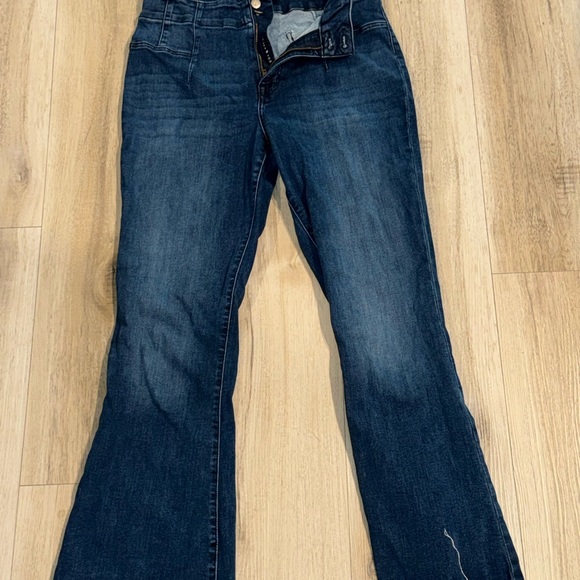 Lucky Brand Dark Indigo Flare Jeans - Picture 2 of 4